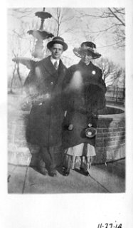November 27, 1914, Lura Kilgore and Herbert J. Lehmann